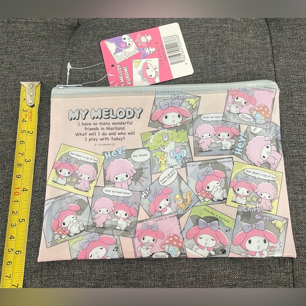 My Melody and Kuromi zipper bag/pouch/etc.